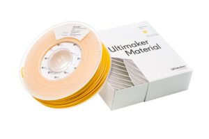 Prentþráður Ultimaker ABS - Ø2,85/750 gr – Gulur