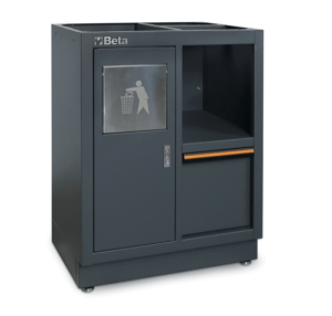 Verkfæraskápur rusl/pappír og skúffa