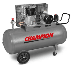 Stimpilpressa 330 l/mín á hjólum - 1 fasa 2,2 kW - 200 l kútur