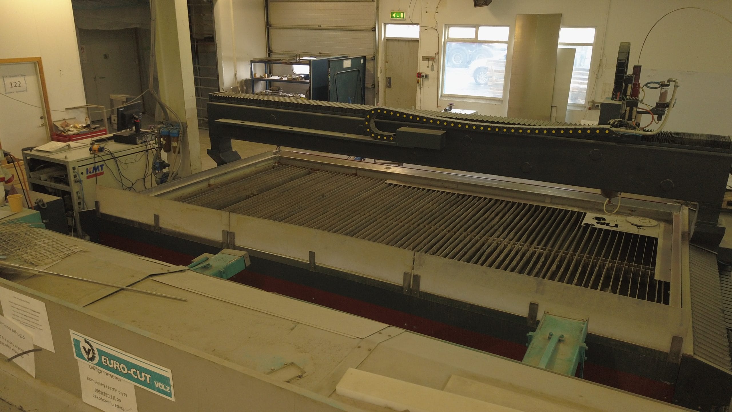 Vatnsskurðarvél notuð CLX 612 / 50 / S - 5 Ára - 4000X2000 Skurðarflötur - 50Hp dæla - Image 5