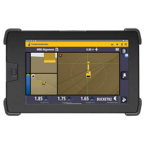 Trimble EarthWorks 3D GPS kerfi fyrir gröfur