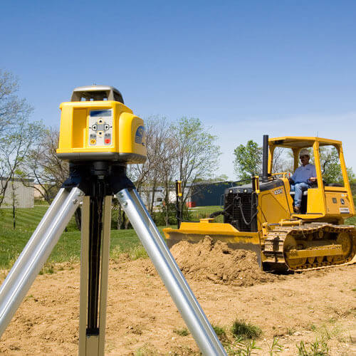 LR50 laser móttakari með segulfestingu á gröfur - Image 3