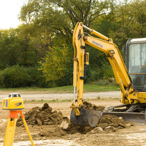 LR30 laser móttakari með segulfestingu á gröfur - Image 3