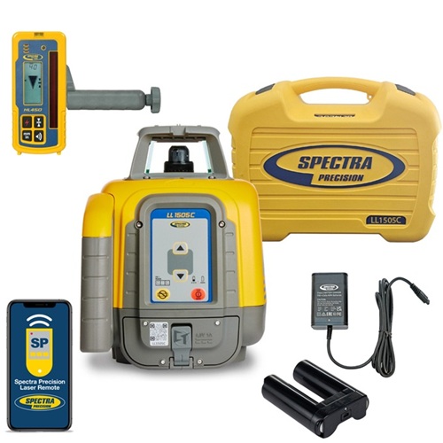 LL1505C-4 Láréttur Laser m HL450 Móttakara - Image 2