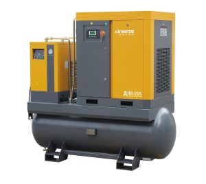 Skrúfupressa 2300 l/m - 8 bör - AirHorse með þurrkara og kút