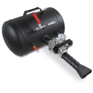 Loftkútur m. skoti f dekk